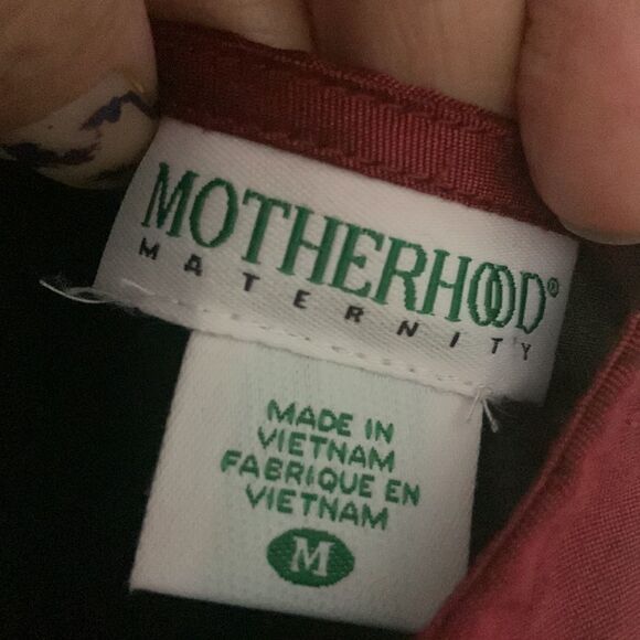 Motherhood maternity short sleeve  top size M EUC ❤️ - Picture 12 of 14